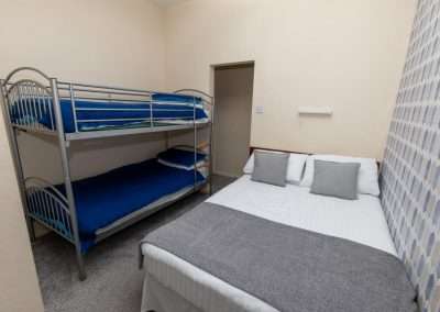 Family room with bunk beds